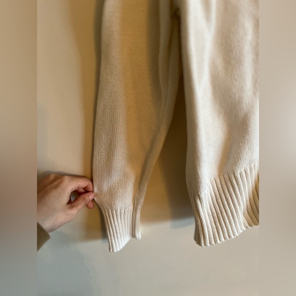 Muji Knit White Cardigan - Picture 7 of 9